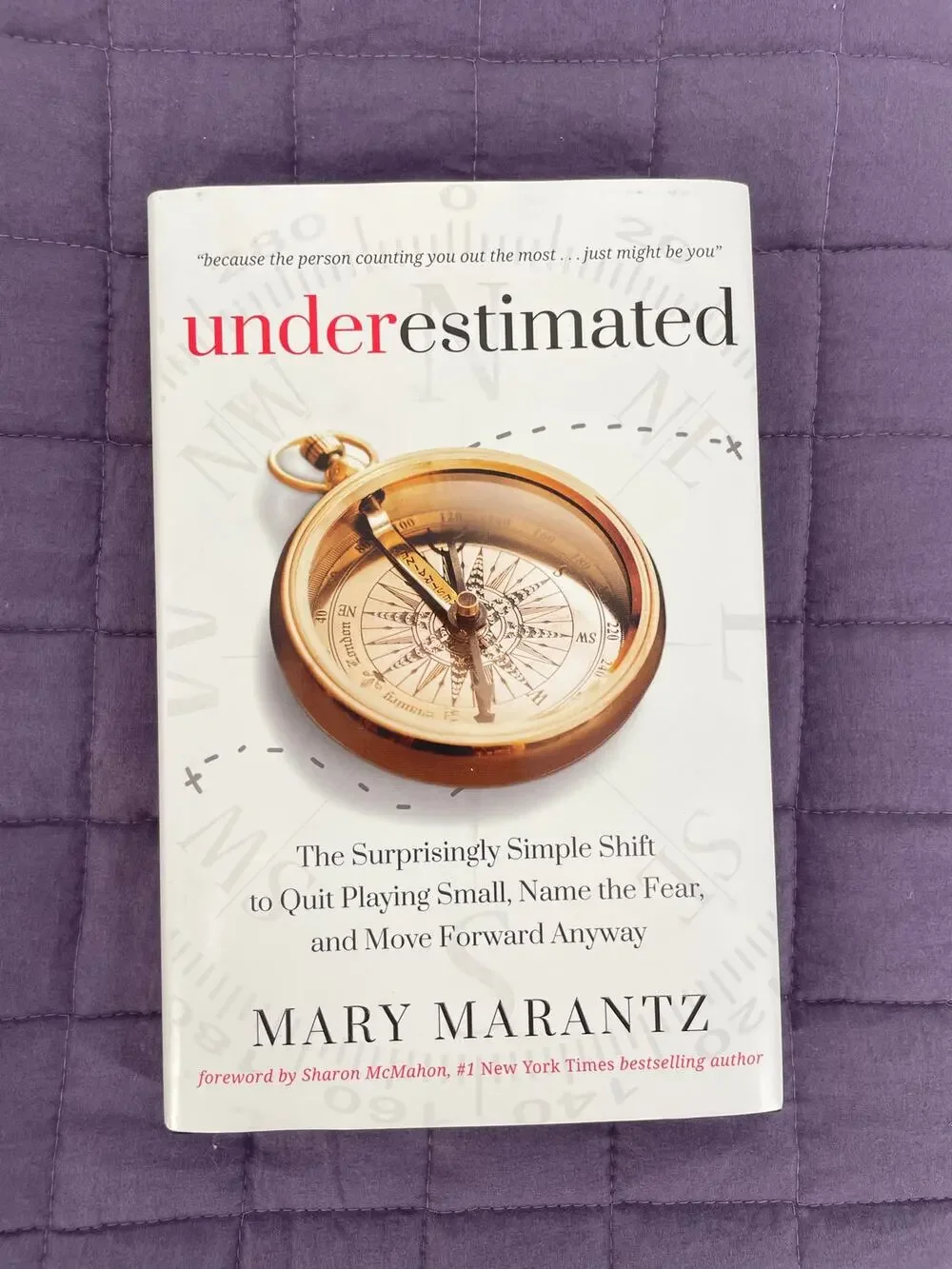 Underestimated by Mary Marantz Hardcover Book Preowned Great Condition